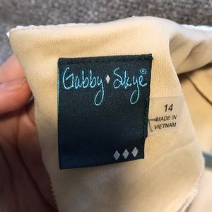 White lace dress with sleeves